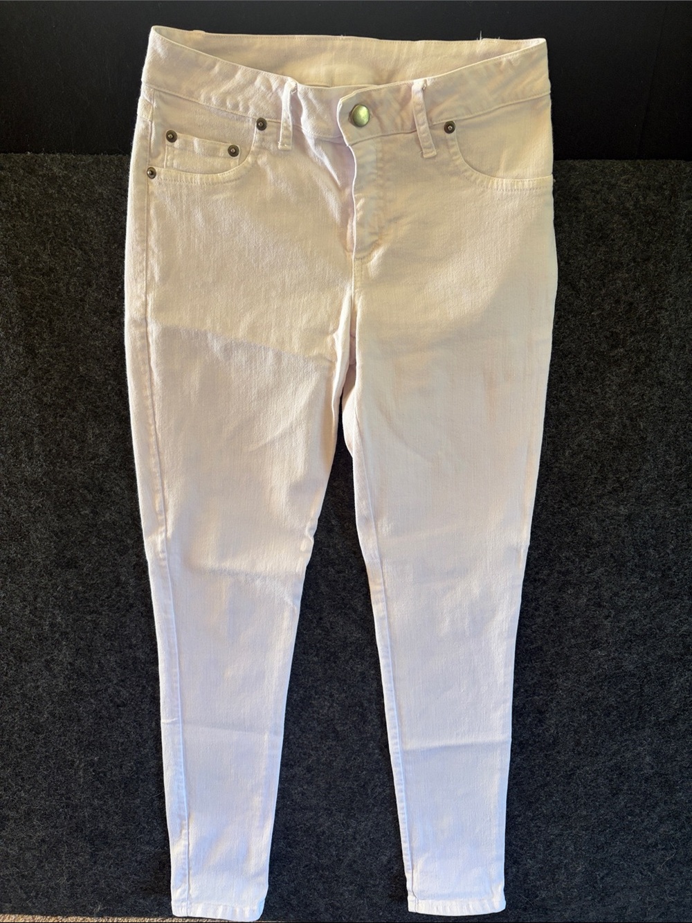 People Like Frank Light White Skinny Jeans